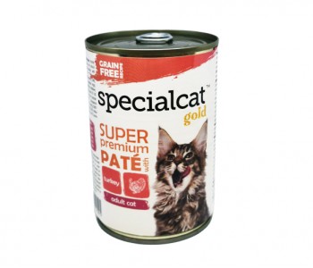 Пастет Special Cat Gold Turkey 400 г - пуешко Пастет Special Cat Gold Turkey 400 г - пуешко